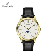 40mm Men Moonphase hodinky