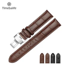 Pravý kožený páskový pás s motýlkou