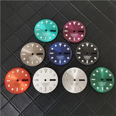 28.5mm hodinky ciferník Luminova C1 pro Seiko Nh35