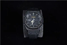 Pouzdro hodinek GA2100 Rose Gold Black Sand Blast