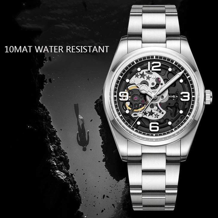 Fully Automatic Mechanical Movement Watch